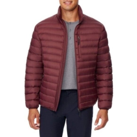 32 DEGREES Men's Down Packable Jacket Water Resistant Shiraz Size Small - Picture 1 of 2